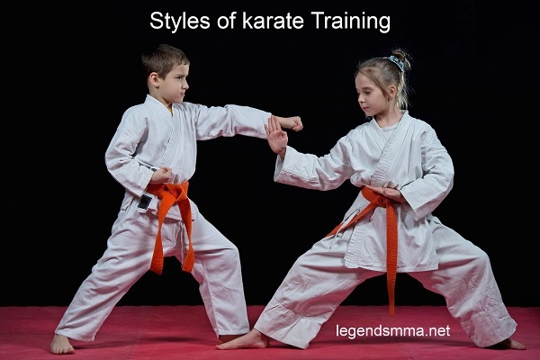 Styles of Karate Training