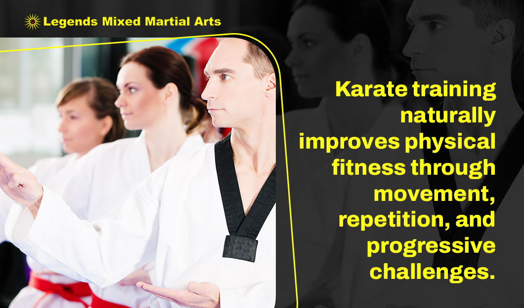 physical fitness through karate training 