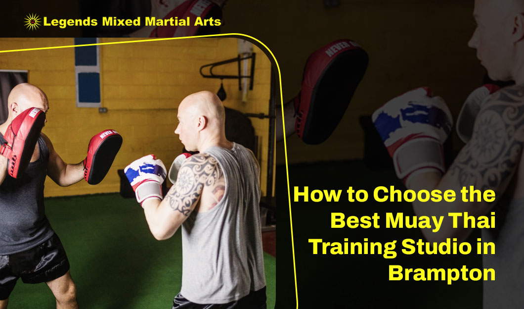 Best Muay Thai Training studio in Brampton